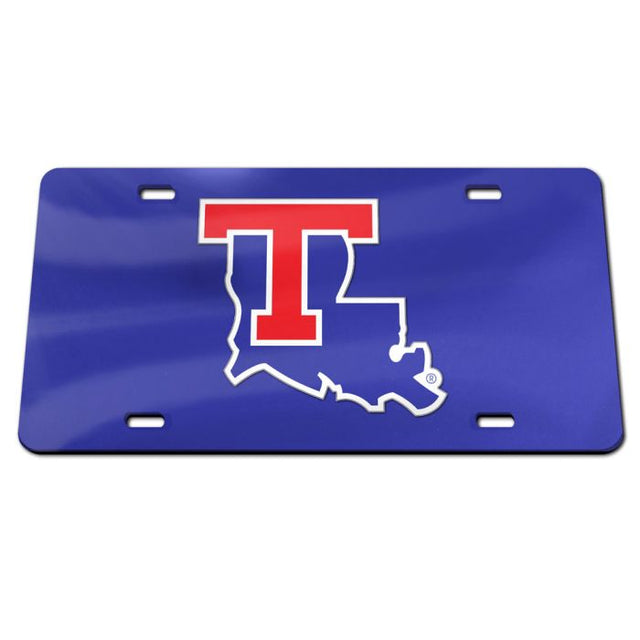 Louisiana Tech Bulldogs Specialty Acrylic License Plate