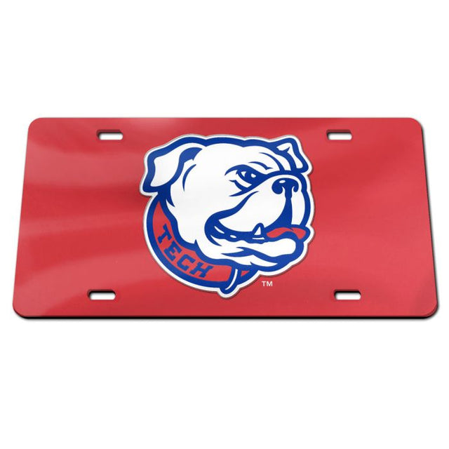 Louisiana Tech Bulldogs Specialty Acrylic License Plate