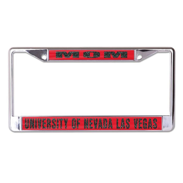 UNLV Rebels GLITTER LETTERS Lic Plt Frame S/L Printed