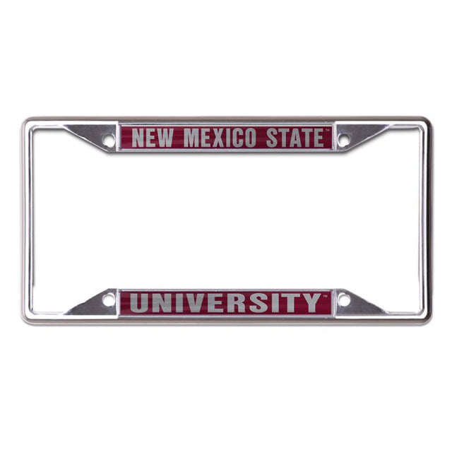 Camiseta con marco de manga corta con licencia de New Mexico State Aggies impresa