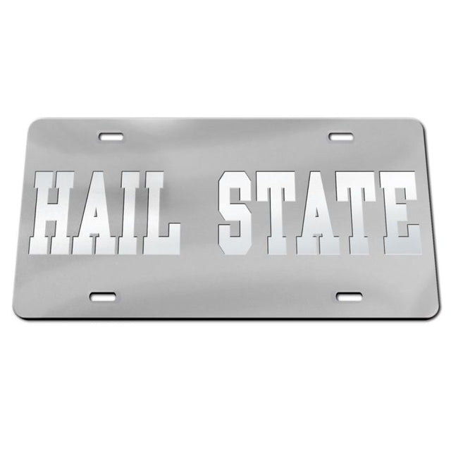 Mississippi State Bulldogs FROSTED Acrylic Classic License Plates