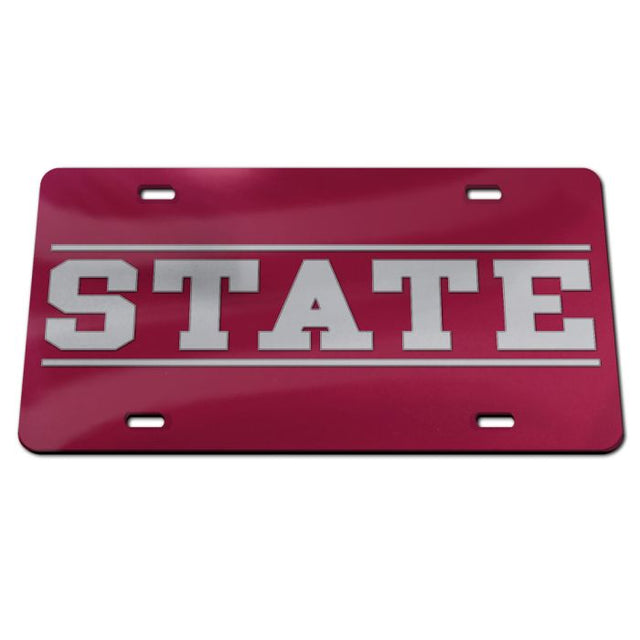 Mississippi State Bulldogs Acrylic Classic License Plates