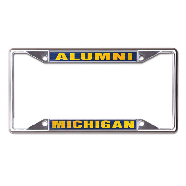 Michigan Wolverines Lic Plt Frame S/S Printed