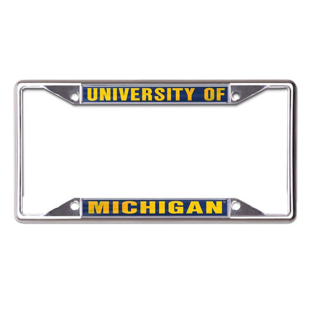 Michigan Wolverines Lic Plt Frame S/S Printed