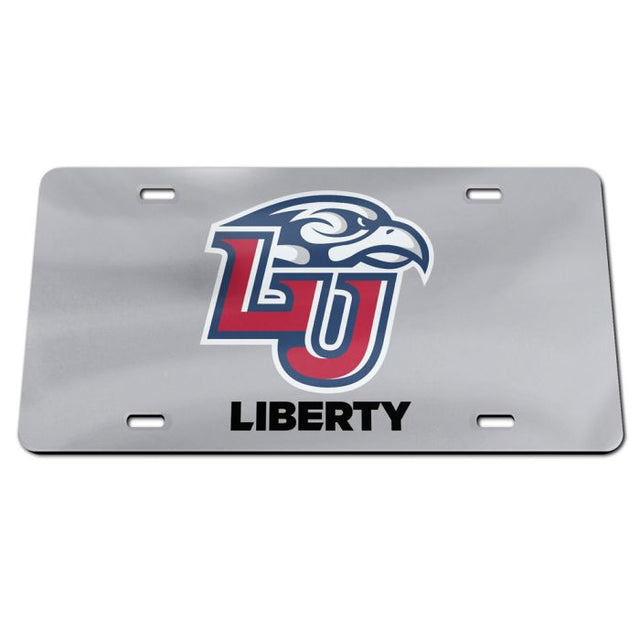 Placa de matrícula acrílica especial Liberty Flames