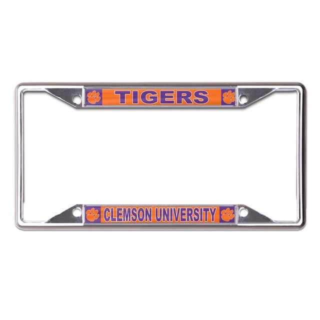 Clemson Tigers Lic Plt Frame S/S Printed