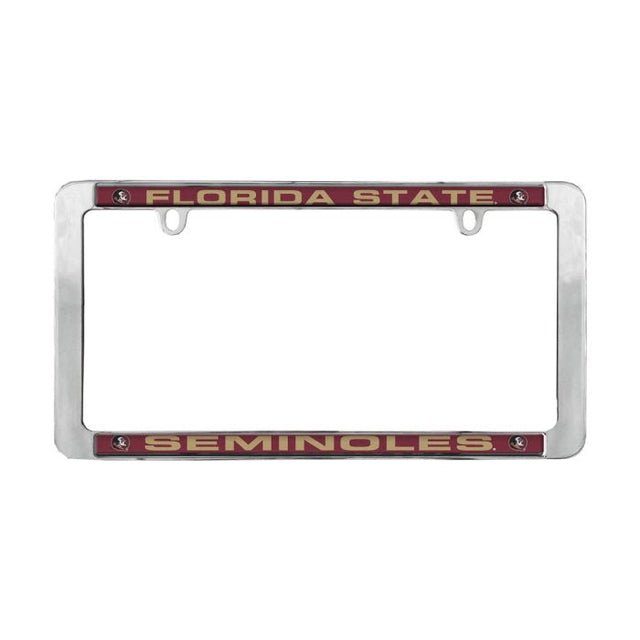 Florida State Seminoles Lic Plt Frame Metal Thin Rim Value