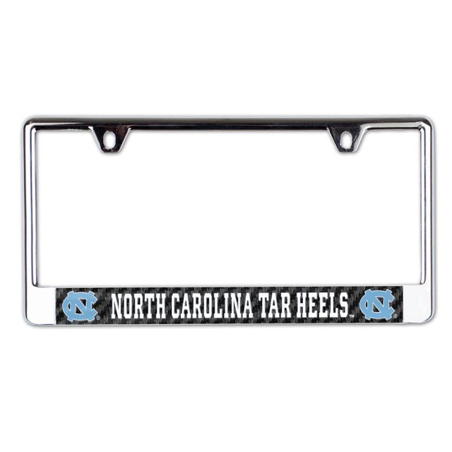 North Carolina Tar Heels Lic Plate Frame B/O Printed