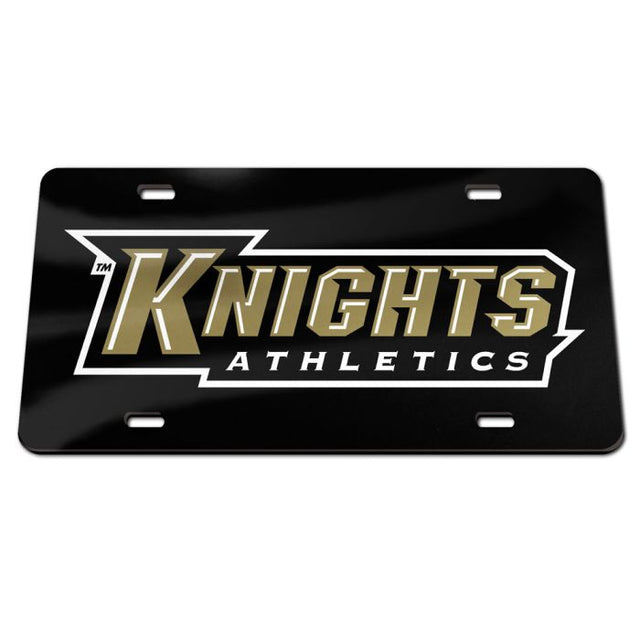 Placas de matrícula clásicas de acrílico de UCF Knights