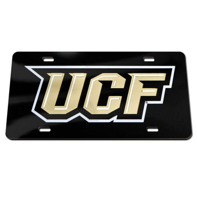 Matrícula acrílica especial de UCF Knights