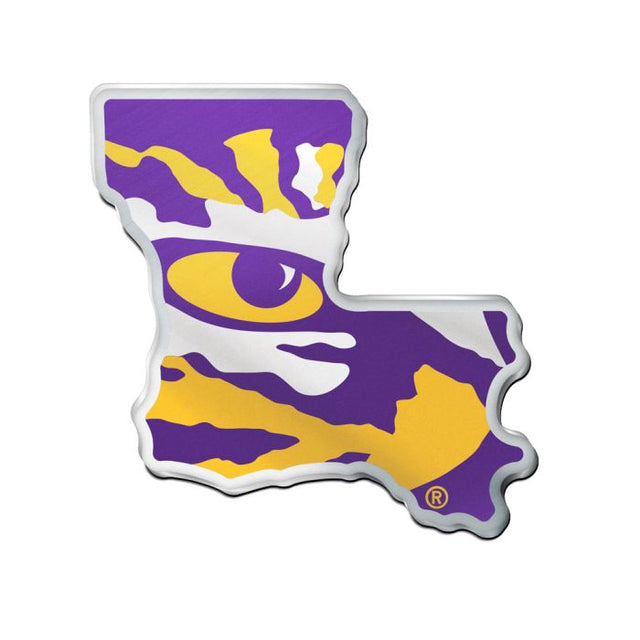 LSU Tigers Acrylic Auto Emblem