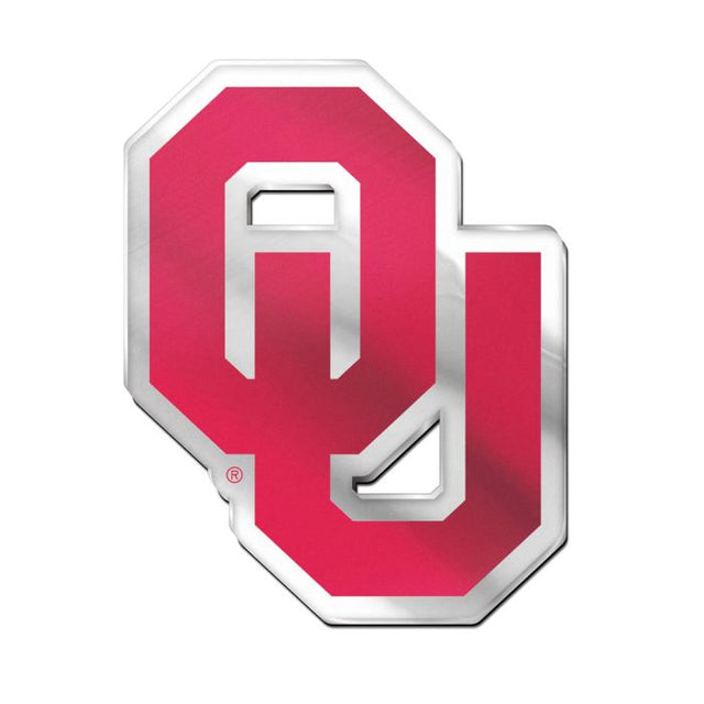 Emblema acrílico para automóvil de los Oklahoma Sooners