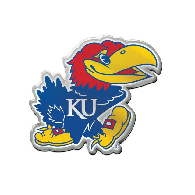 Emblema acrílico para automóvil de los Kansas Jayhawks