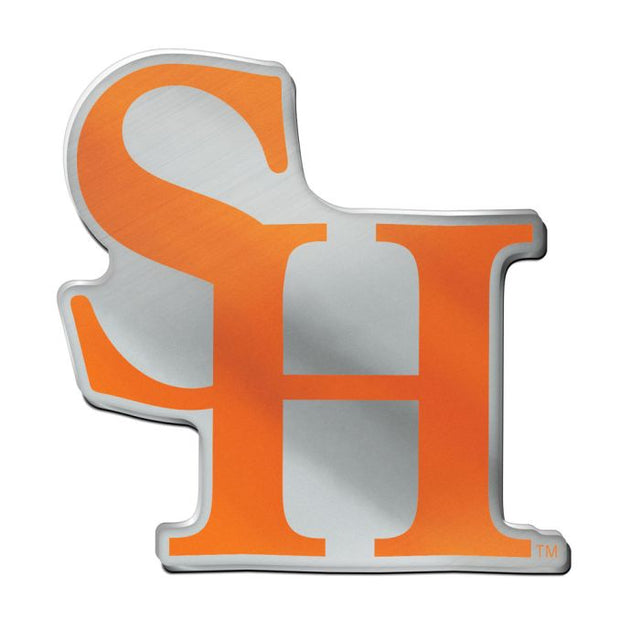 Emblema acrílico para automóvil con logotipo institucional de los Bearkats de Sam Houston State