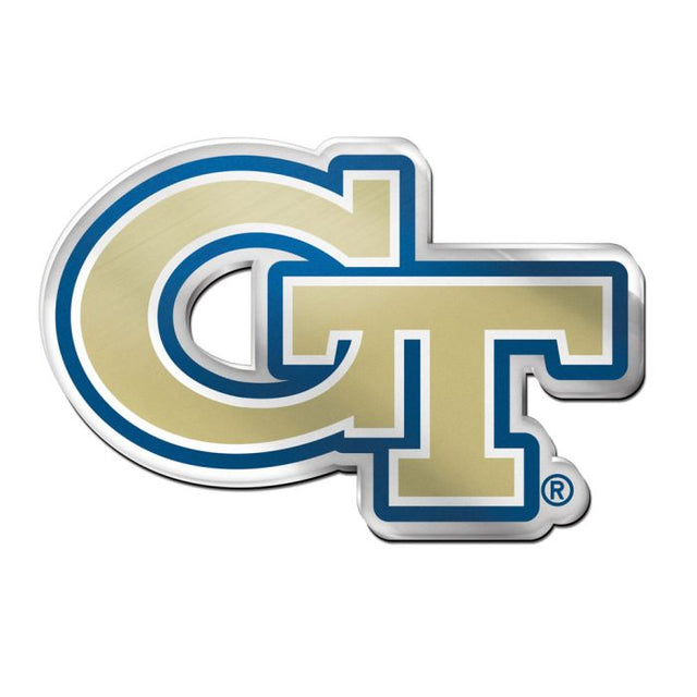 Georgia Tech Yellow Jackets Acrylic Auto Emblem