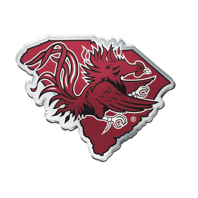 South Carolina Gamecocks STATE Acrylic Auto Emblem