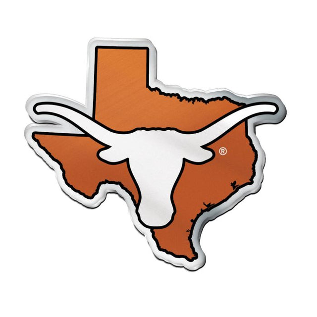 Emblema acrílico para automóvil del estado de Texas Longhorns