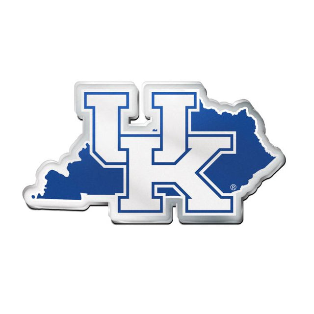 Emblema acrílico para automóvil del estado de Kentucky Wildcats