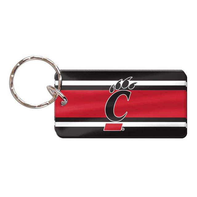 Cincinnati Bearcats Keychain Rectangle