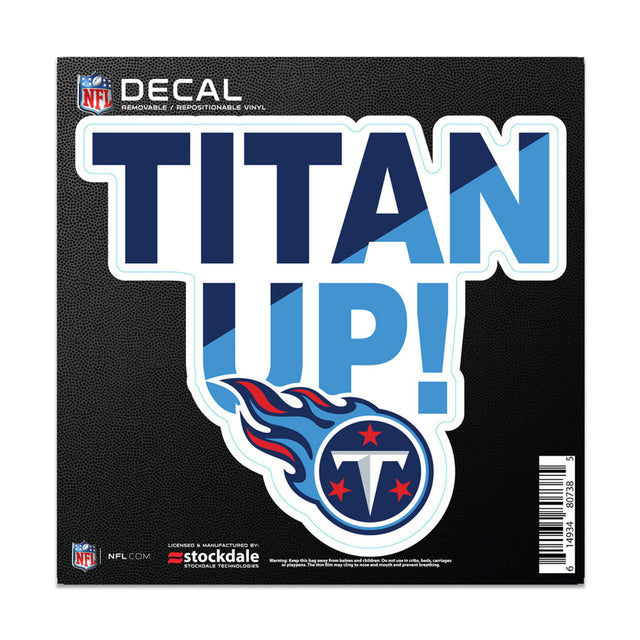 Calcomanía para todo tipo de superficies de Tennessee Titans, 6 x 6