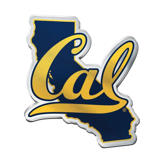 California Golden Bears STATE Acrylic Auto Emblem