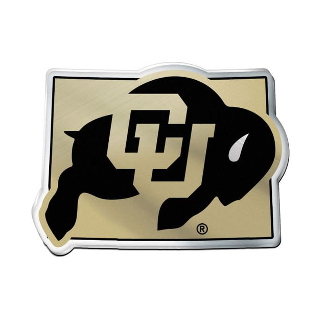 Colorado Buffaloes STATE Acrylic Auto Emblem