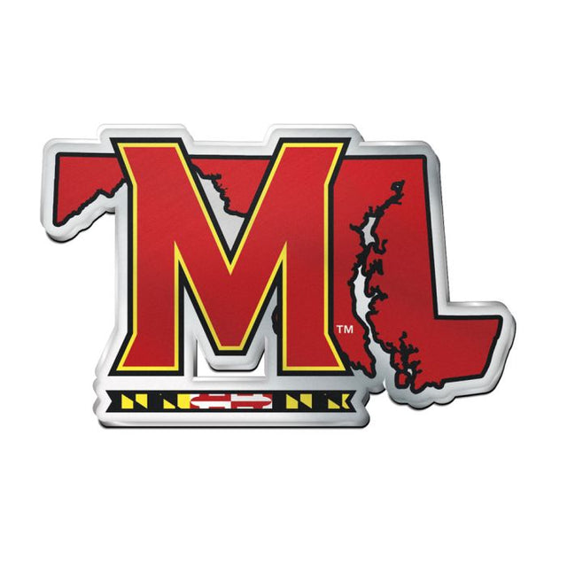 Emblema acrílico para automóvil del estado de Maryland Terrapins