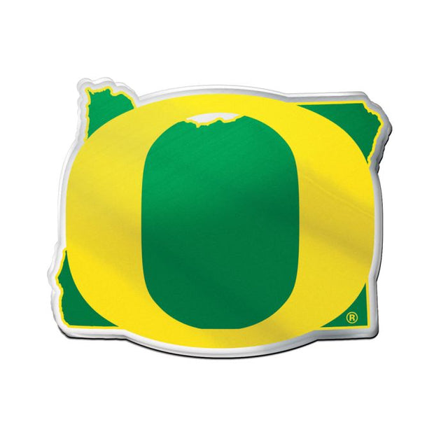 Emblema acrílico para automóvil del estado de Oregon Ducks