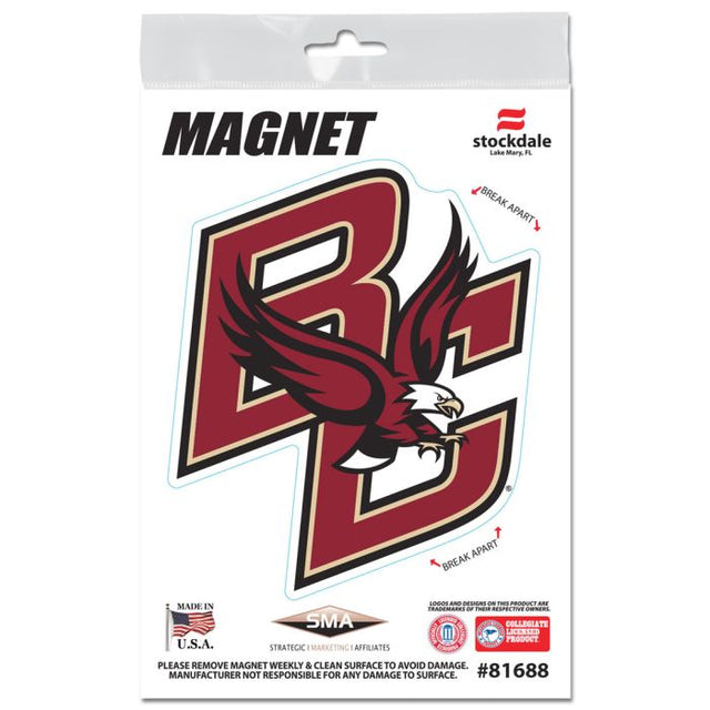 Imanes para exteriores de Boston College Eagles de 3" x 5"