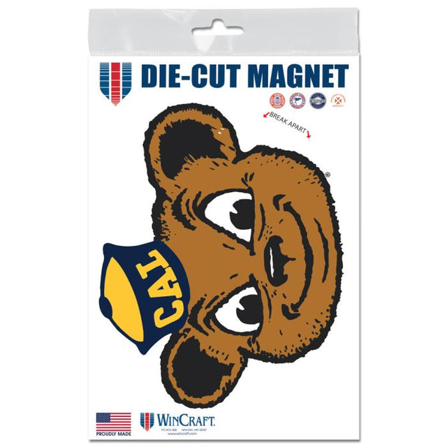 Imanes para exteriores de los California Golden Bears de 3" x 5"