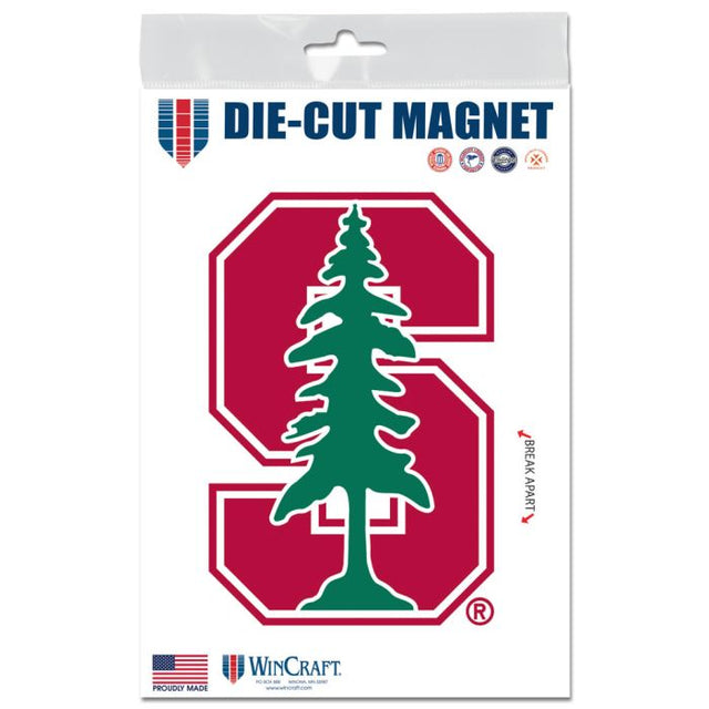 Stanford Cardinal Outdoor Magnets 3" x 5"