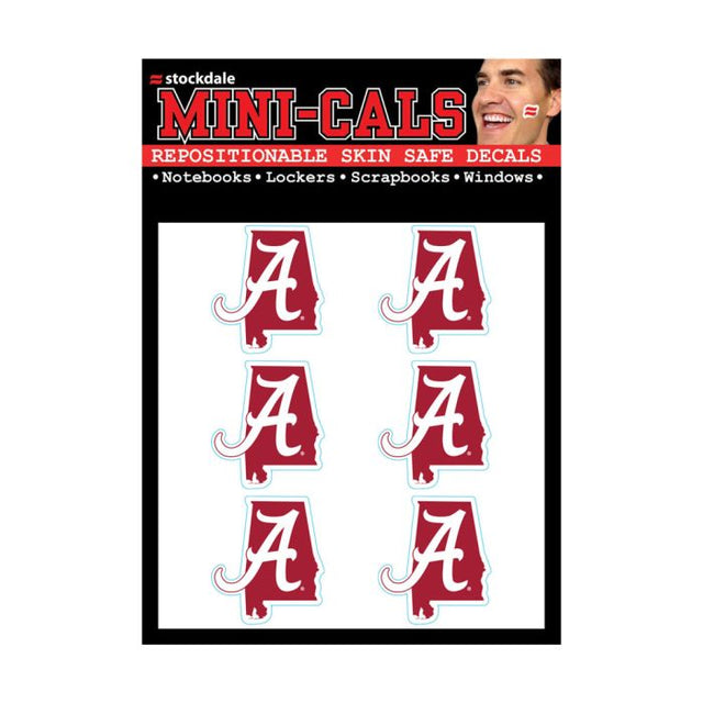 Alabama Crimson Tide Face Cals