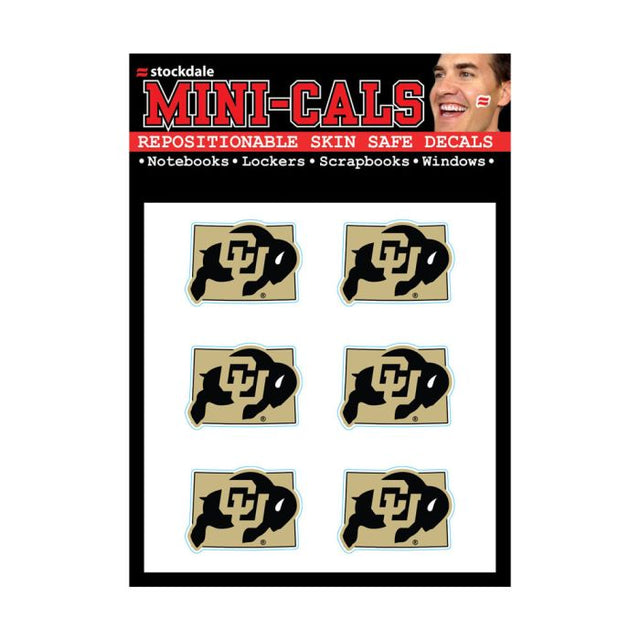 Colorado Buffaloes Face Cals