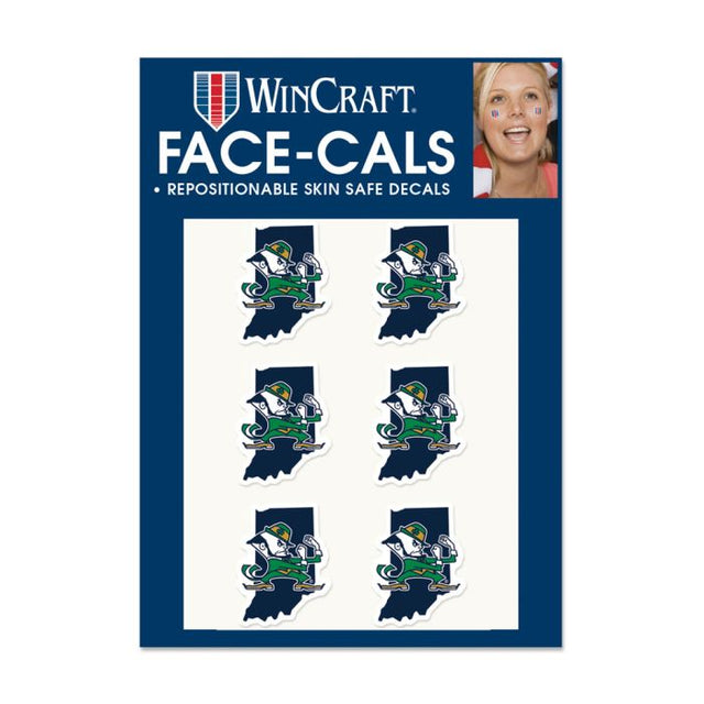 Notre Dame Fighting Irish Face Cals