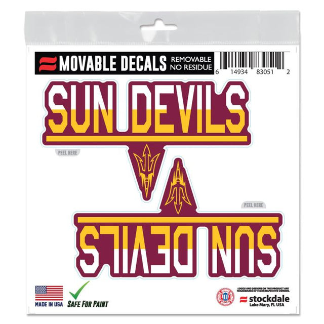 Arizona State Sun Devils COLOR DUO All Surface Decal 6" x 6"