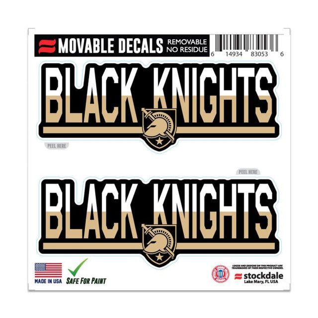 Army Black Knights COLOR DUO All Surface Decal 6" x 6"