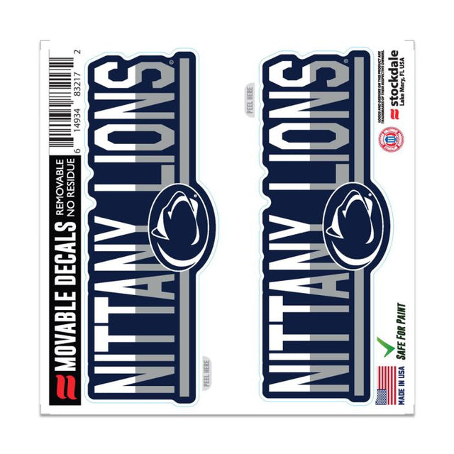 Penn State Nittany Lions COLOR DUO All Surface Decal 6" x 6"