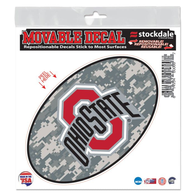 Ohio State Buckeyes CAMO All Surface Decal 6" x 6"