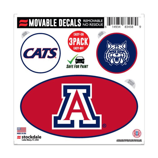 Arizona Wildcats All Surface Decal 6" x 6"