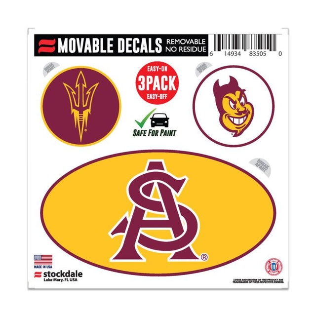 Arizona State Sun Devils All Surface Decal 6" x 6"