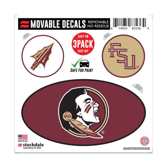 Florida State Seminoles All Surface Decal 6" x 6"