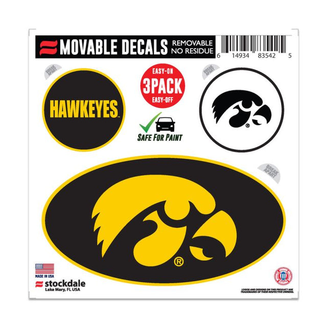 Iowa Hawkeyes All Surface Decal 6" x 6"