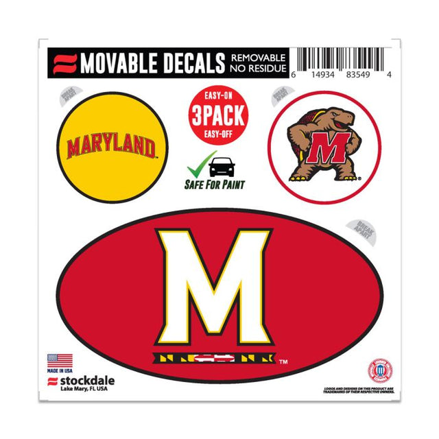 Maryland Terrapins All Surface Decal 6" x 6"