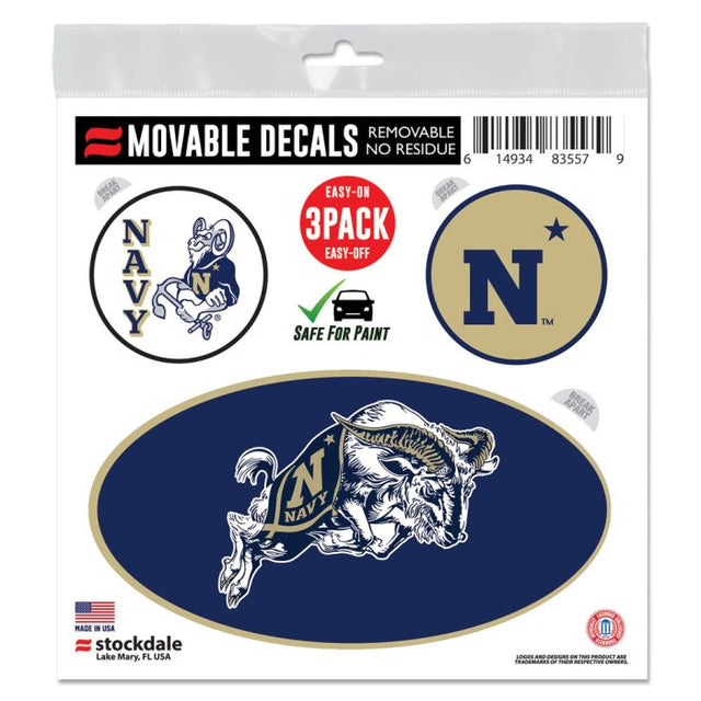 Navy Midshipmen All Surface Decal 6" x 6"