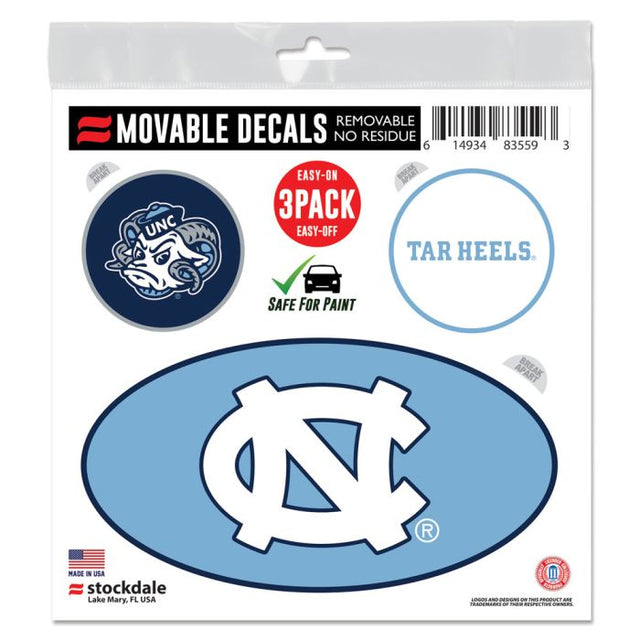 North Carolina Tar Heels All Surface Decal 6" x 6"