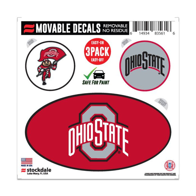 Ohio State Buckeyes All Surface Decal 6" x 6"