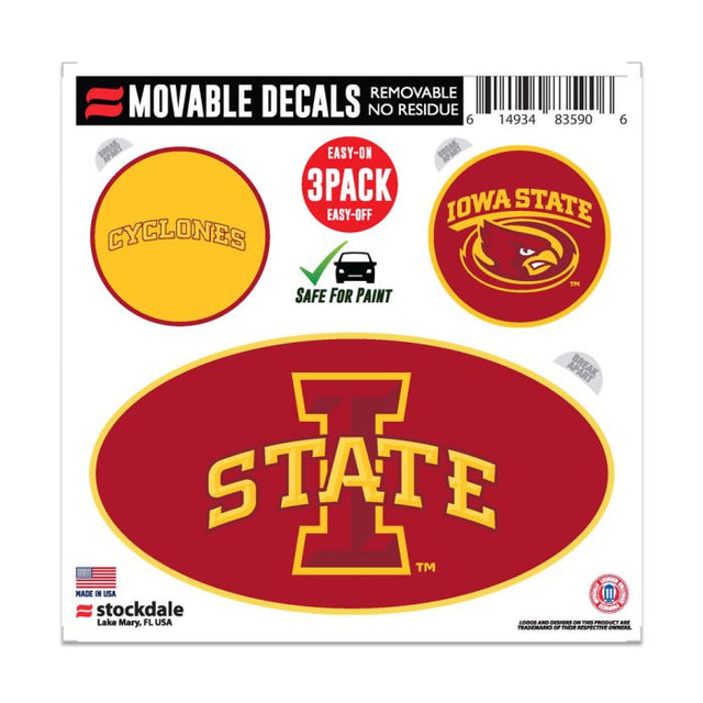 Iowa State Cyclones All Surface Decal 6" x 6"