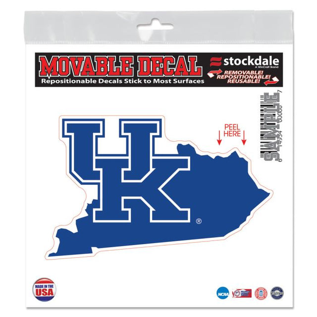 Kentucky Wildcats STATE All Surface Decal 6" x 6"