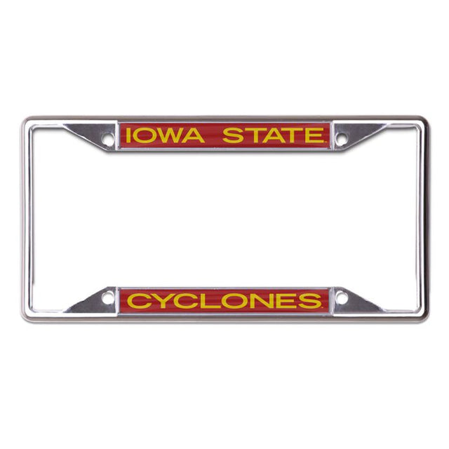 Iowa State Cyclones Lic Plt Frame S/S Printed