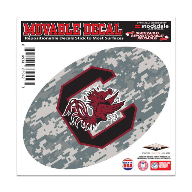 South Carolina Gamecocks CAMO All Surface Decal 6" x 6"